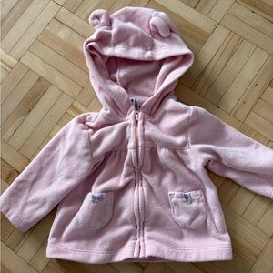Carter's Pink Fleece Jacket with Ears